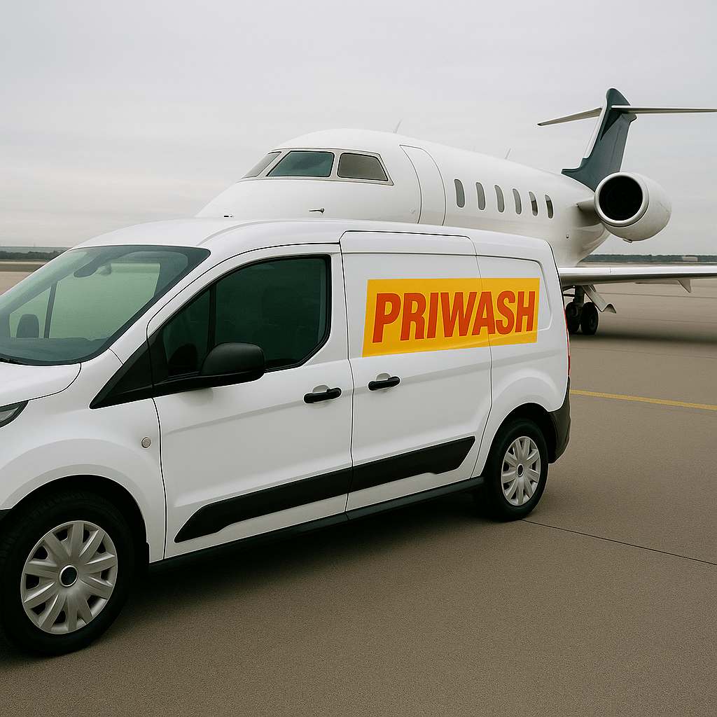 Priwash technician delivering premium detailing services